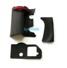 Nuovo 3 pezzi per Nikon D300 DSLR Grip Rubber Cover Unit parte di riparazione + nastro adesivo