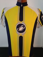 maglia ciclismo CYCLING BIKE  originale vintage team castelli tg XL 