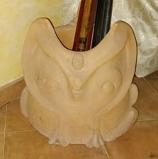 Cachepot design gufo Portavaso Terracotta Naturale Enorme Da Terra Giardino