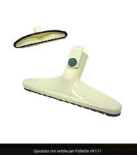 Spazzola con setole per Vorwerk Folletto VK116 VK117 compatibile alta qualità