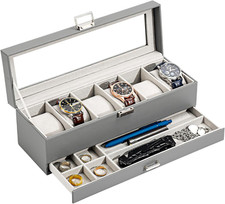 Porta Orologi a 6 Scomparti