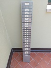 Casellario Porta Cartellini Marcatempo Industriale Vintage