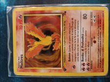 Pokemon Moltres 1ed Holo 12/62 Fossil
