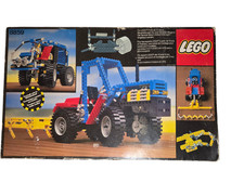 Lego Technic 8859 INCOMPLETO trattore trattore anni 80 retrò vintage nostalgia raro