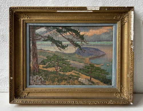 Quadro olio 1942 costa