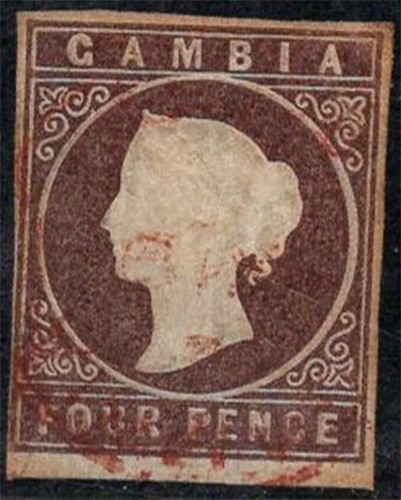 Gambia 1874 nuovo mh - gambia,