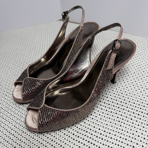 Scarpa nina bronzo glitter - bronzo,