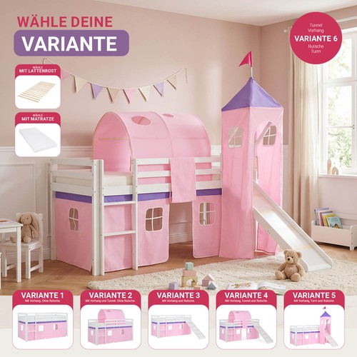 Letto soppalco bambini - letto,