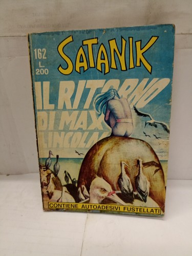 Satanik 162 con adesivo - satanik,