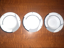 Lotto di 3 zuppiere Optima 9-1/2" a bordo largo, angoli HK200