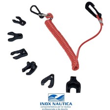 CHIAVETTA CHIAVE DI SICUREZZA CON LACCIO PER MOTORI FUORIBORDO VARI MODELLI