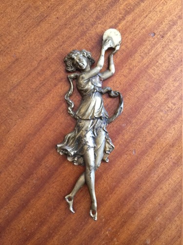Scultura fusione bronzo dorato - fusione,