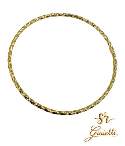 Bracciale rigido oro - in, giallo