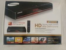 Samsung decoder Digitale Terrestre Interattivo MHP HD SMT-T5040 (Sped.veloce)