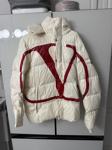 Moncler valentino white jacket - moncler,