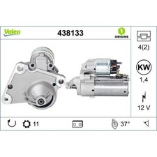 Motorino D'avviamento Valeo 438133 Valeo Origins New Oe Technology per Citroën