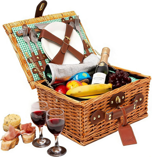 Cestino picnic vimini - cestino, in