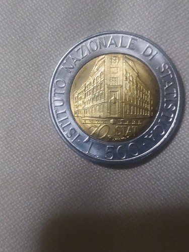 Moneta 500 lire istat rara - 500,