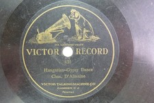Chas. D' Almaine - VICTOR 431 - Hungarian Gypsy Dance - Violin - 7 Inch Disc