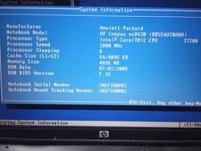 Notebook HP Compaq Business
