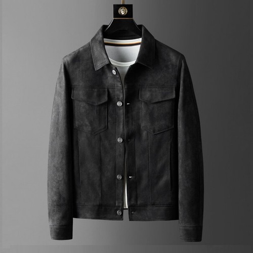 Giacca cappotto uomo ecopelle