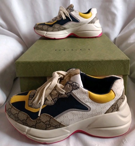 Sneaker gucci rhyton beige - gucci, 'beige