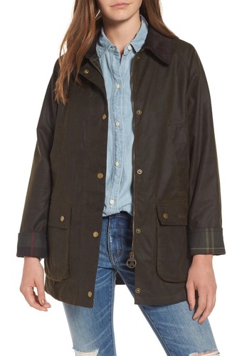 Barbour acorn waxed - waxed, in