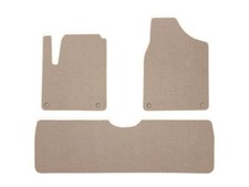 Tappetini in velluto per VW Sharan I anno 1995 - 2010 nuovi su misura BEIGE ALPS 3 pezzi