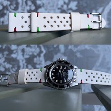 20mm Cinturino In Vera Pelle