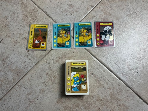 Lotto carte puffi - conad,
