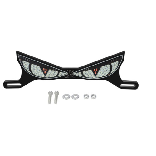 Luce targa con led integrati - luce,