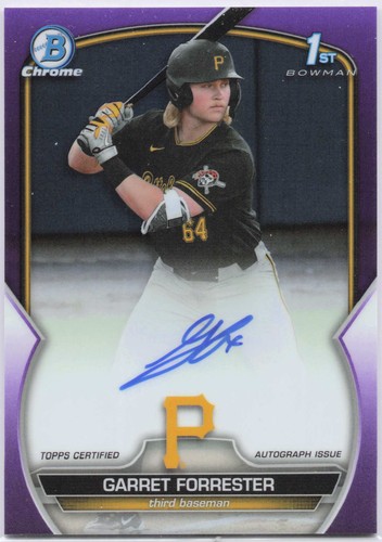 Garret forrester 2023 bowman - forrester,