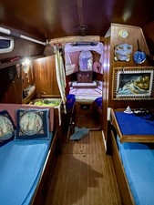 barca a vela usata cantiere