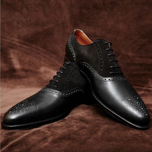 Scarpe formali uomo - nere, fatte