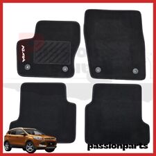 TAPPETI IN MOQUETTE FORD KUGA DAL 2013 AL 2020 TAPPETINI CON RICAMO E 4 FIX