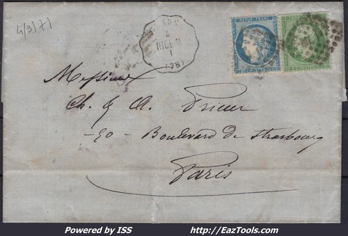 France sur lettre amb - lettre,
