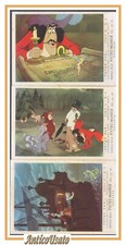 3 FIGURINE PETER PAN Walt Disney 1954 Wuhrer pubblicitaria brodo 2 3 6 SERIE 6