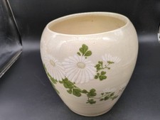 Vaso con motivo crisantemo decorazione d'interni artigianale tradizionale...