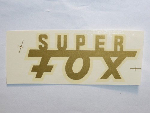 Nsu super fox - fox, scritta