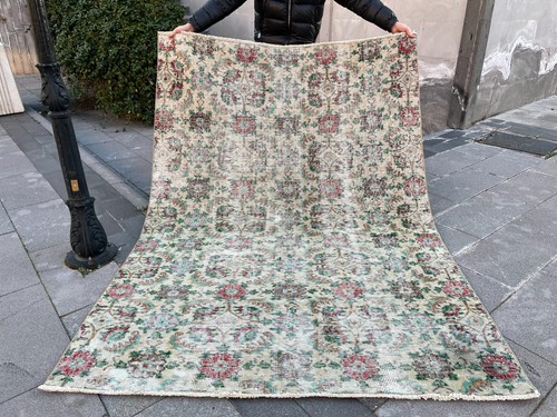Tappeto oushak turco vintage - oushak,