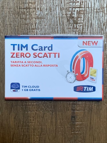 Sim card tim - zero, scatti