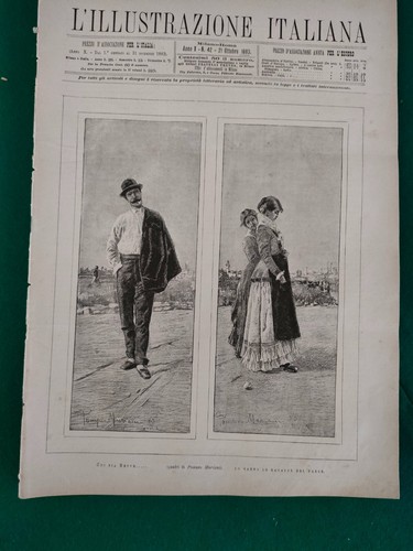 Illustrazione italiana 1883 - illustrazione,