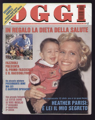 Oggi 1995 heather parisi - oggi,