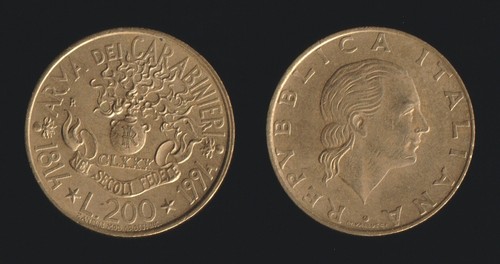 200 lire 1994 arma dei - arma,