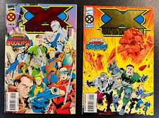 X Universe 1 2 SET LAMINA ORO ROSSO Hulk Carlos PACHECO Doctor Doom Punisher 1995