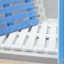 tappeto PEDANA ANTISCIVOLO x DOCCIA ESTERNO INTERNO 58x58 BIANCO plastica 60x60