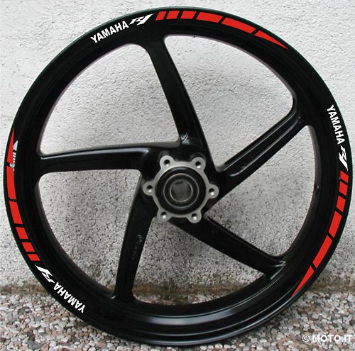Adesivi moto striscie cerchi - striscie,