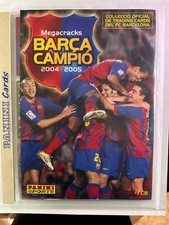Coleccion Completa Sin Messi Panini Megacracks Barça Campió 2004 05