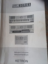 KETRON manuale istruzioni SD-SERIES SD8 SD5 SD3.