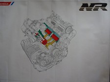 Honda NR 750 RC40, poster